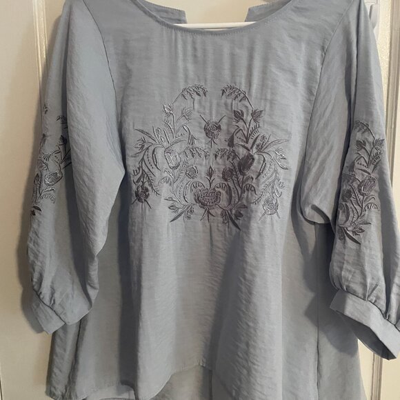 Embroidered Blouse - Picture 1 of 5